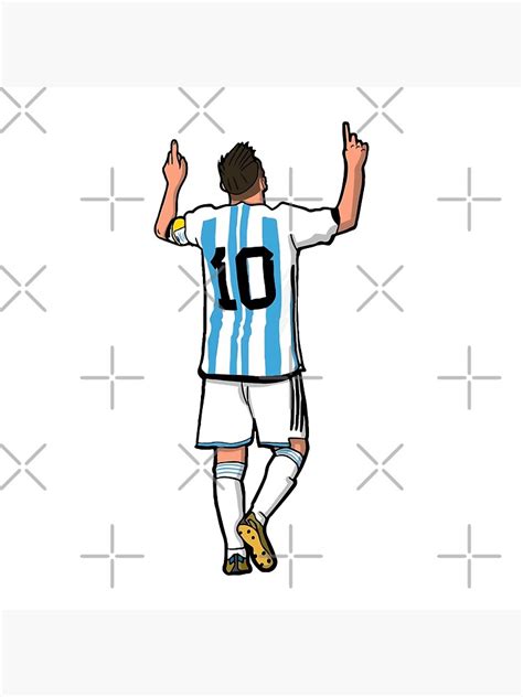 Póster Messi La Cabra Ilustración de LaemarDealz Redbubble