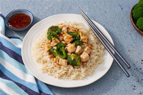 Chicken And Rice Dish With Thai Sweet Chili Sauce Minute Rice