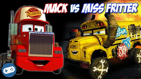 Mack Vs Miss Fritter Hard Mode Cars Driven To Win Gameplay Youtube