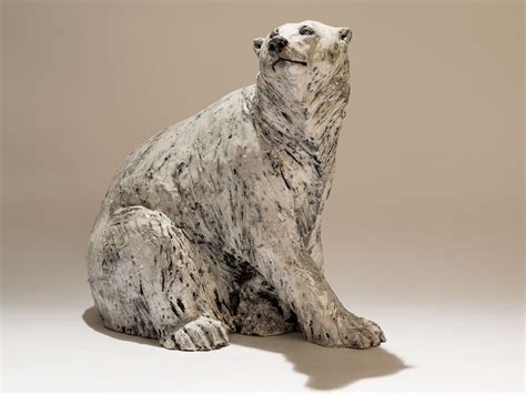 Polar Bear Sculpture Nick Mackman Animal Sculpture Bear Sculptures