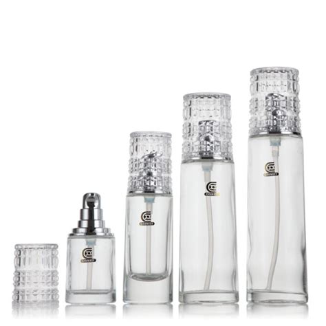 Wholesale Clear Glass Lotion Pump Bottles