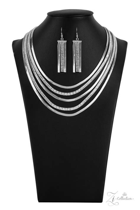 Paparazzi Persuasive 2021 Zi Collection Necklace And Earring Set