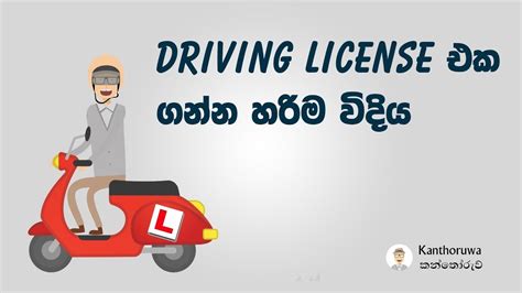 How To Get Driving License In Sri Lanka Youtube