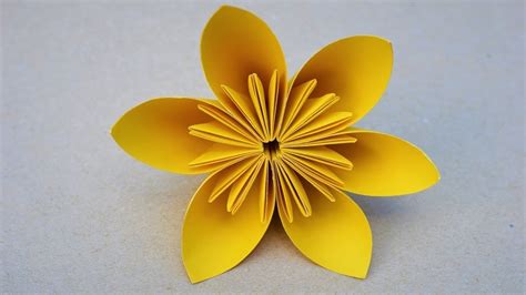 How To Make A Simple Kusudama Paper Flower Diy Origami Kusudama Flower