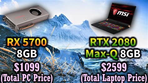 Radeon Rx Gb Vs Rtx Max Q Gb Laptop P P