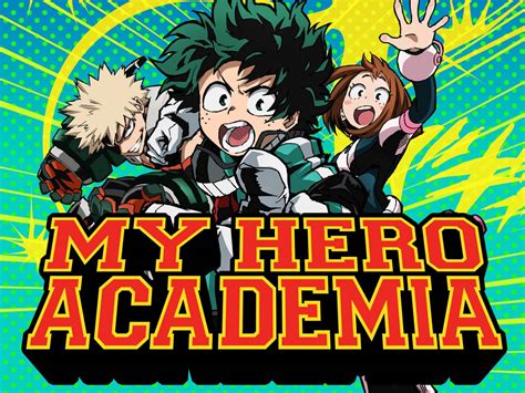 Download My Hero Academia Logo Heroes Wallpaper