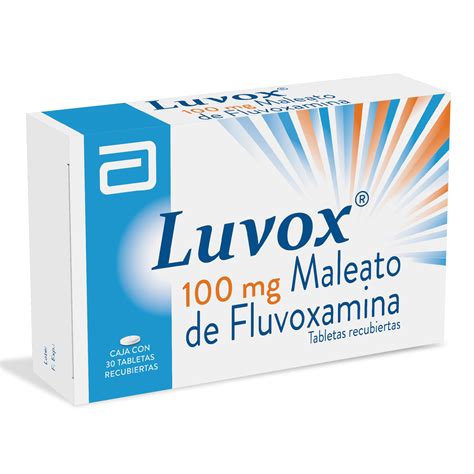 LUVOX 100mg 30 Tabletas Drogas Exito