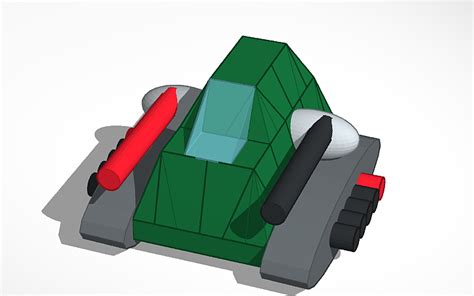 3D design Tank - Tinkercad