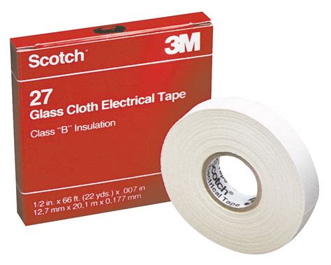 3m Insulating Electrical Tape Abrasion Resistant 3m™ Scotch® 27 Glass Cloth 1 2 In X 66 Ft