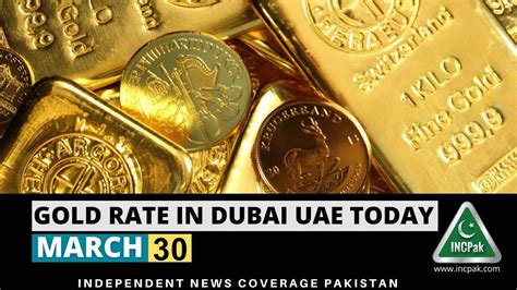 Latest Gold Rates In Dubai UAE 2023