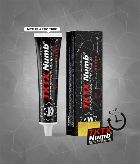 Tktx Numb Black Original Strongest Ever Max Strength Formula