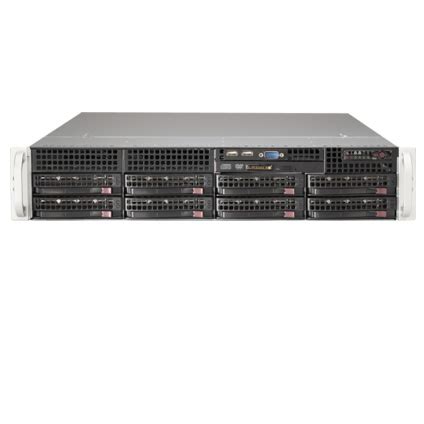 Supermicro Superserver P Trt U Rackmount Server Bsicomputer