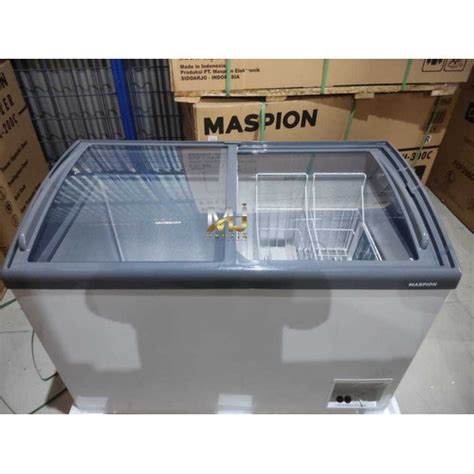 Jual Maspion Ufh C Chest Freezer Box Liter Lemari Pembeku