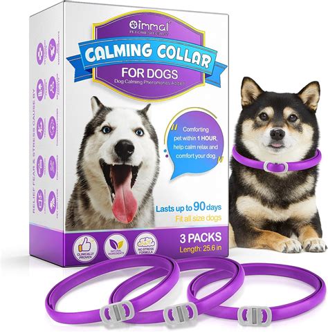 Uruses Collar Calmante Para Perros Paquete De Collares Calmantes