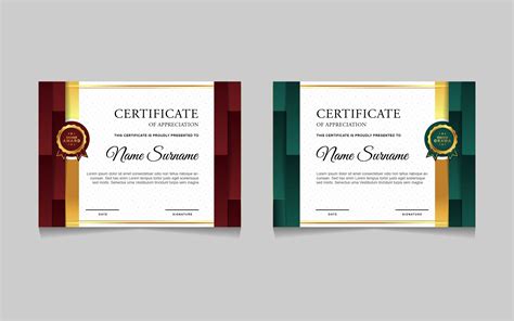 Modern Certificate Design Background Graphic by Artmr · Creative Fabrica