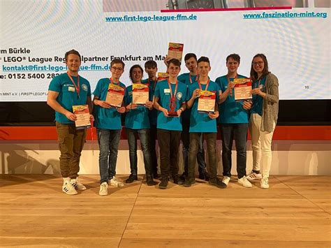 Robotikteam Der Staatlichen Realschule Gem Nden Gewinnt