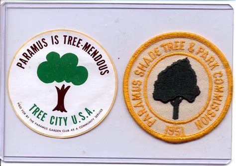 Paramus Garden Club The Paramus Shade Tree Commission The Paramus