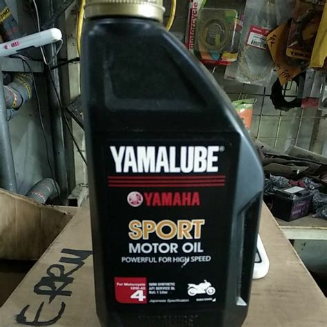 Jual Oli 4T Yamalube Sport 10w 40 1000ml 1liter Shopee Indonesia