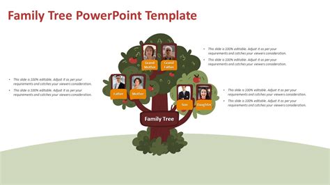 Family Tree PowerPoint Template | Family Tree Slideshow