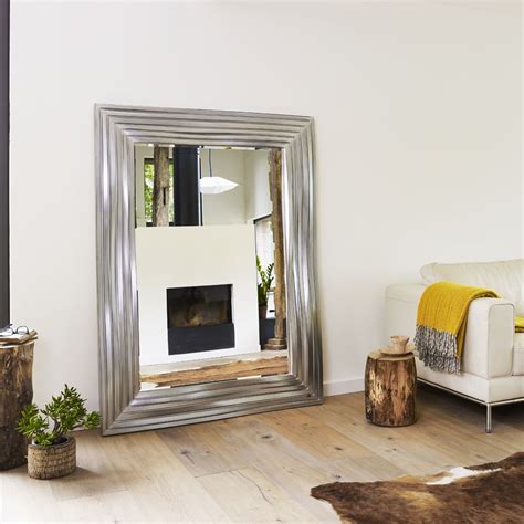 Miroir rectangulaire avec cadre moderne - Miroir mural design - Loftboutik