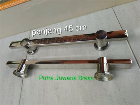 Jual Handle Pintu Rumah Tarikan Gagang Stainless 45 Cm Minimalis Di