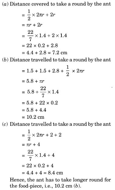 NCERT Solutions For Class 8 Maths Chapter 8 Maths Mensuration Exercise 9 1