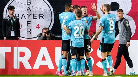 Liveticker Sv Sandhausen Bayer Leverkusen Runde Dfb