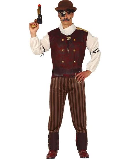 Disfraz De Steampunk Marron Hombre