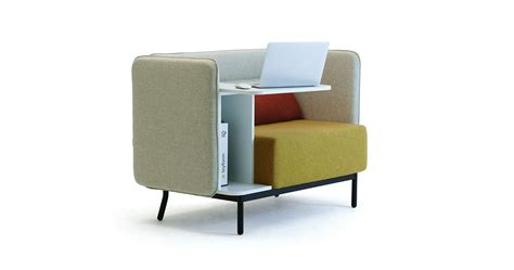 Walled Meeting And Office Pod Sofa With Desk Leyform