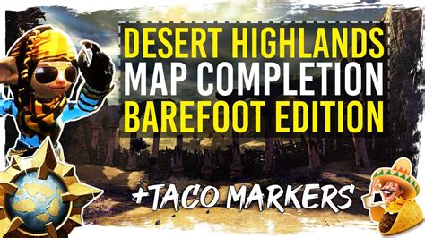 Guild Wars Desert Highlands Map Completion Minimum Mastery With