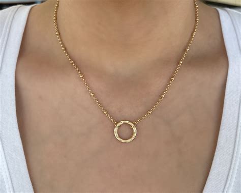 Handmade Gold Plated Necklace With Pendant Swara Jewelry Us Made
