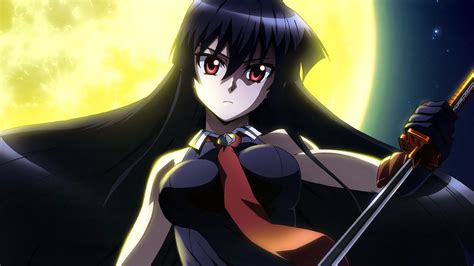 Akame Ga Kill Anime Akame Sword Red Eyes Anime Girls Wallpapers Hd Desktop And Mobile