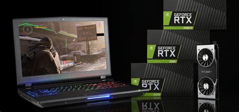 NVIDIA® GeForce RTX™ 20-series laptops coming soon - Custom Gaming ...