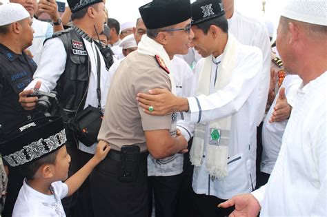 Kapolres Nagan Raya Hadir Dalam Tabligh Akbar Ustadz Abdul Somad Lc