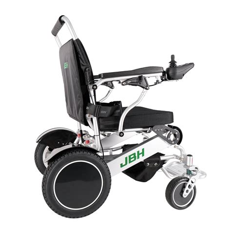 Foldable Electric Wheelchair Aluminum Lightweight Power Wheelchair With Lithium Battery