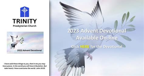 2023 Advent Devotional Trinity Presbyterian Church