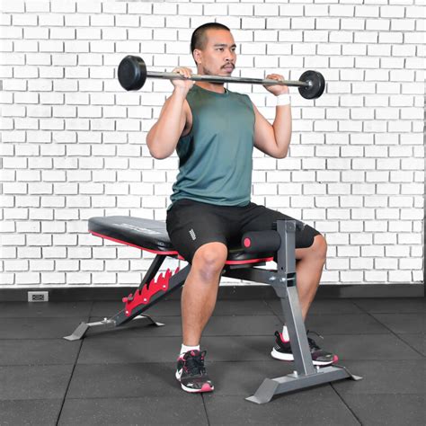 Seated Barbell Press เครื่องออกกําลังกาย Irontec