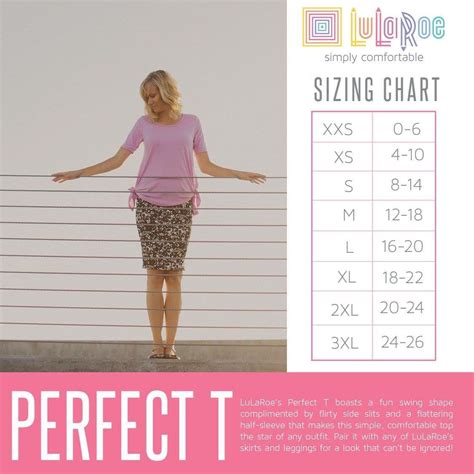 Perfect T Lularoe Perfect Tee Lularoe Size Chart Lularoe