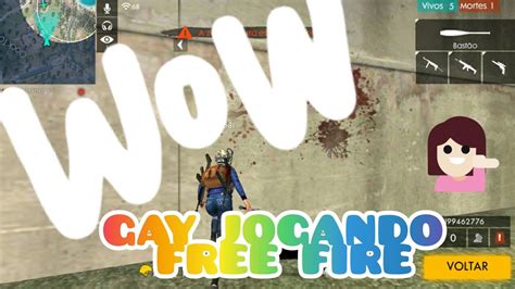 Gay Jogando Free Fire Momentos Engra Ados Youtube