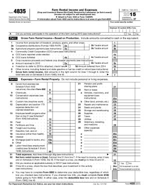 Fillable Online Fill Form Farm Rental Income And Expenses Fax