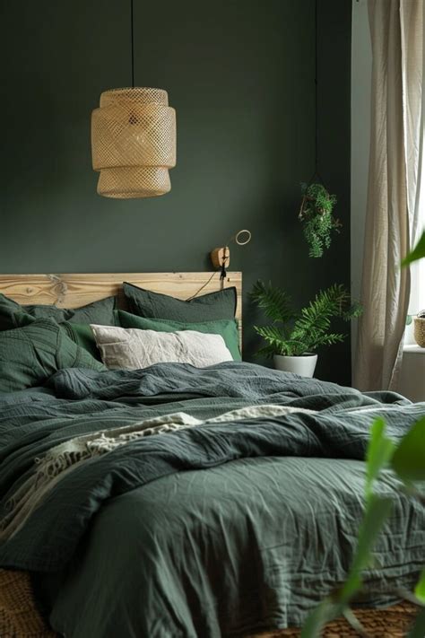 10 Green And Grey Bedroom Interior Designs For Your Inspiration! - My ...