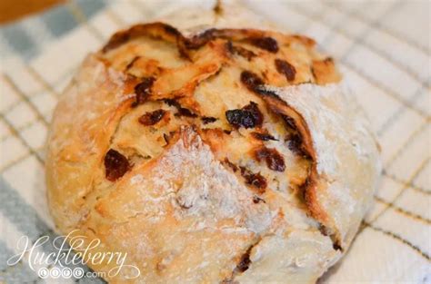 Rustic No Knead Cranberry Orange Bread Recipe Cranberry Orange