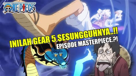 Ini Baru Sempurna Gear 5 Luffy Menggila Melawan Kaido Eps