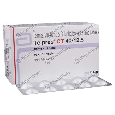 Telpres Ct Mg Strip Of Tablets Uses Side Effects Price