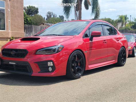 2020 Subaru WRX Sport With 18x9 5 Enkei Ts 5 And Hankook 265x35 On