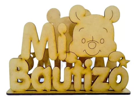 Recuerdo Servilleteros Personalizados Bautizo 25pzas Pooh Envío gratis