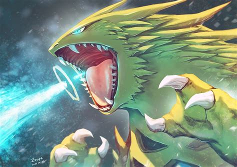 Artstation 【tyranitar Hyper Beam