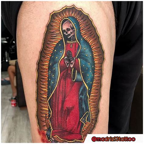 Tatuajes Traditional Santa Muerte Tattoo