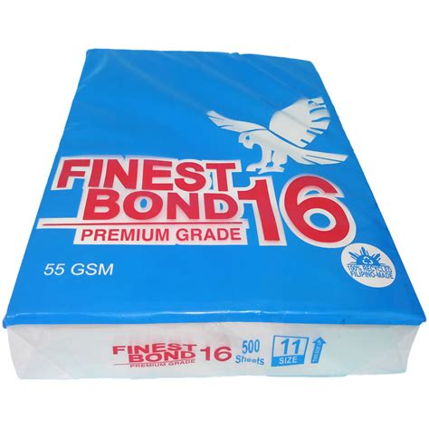 Generic Bond Paper Short 50gsm Bond 16 500pcs Per Rim Shopee