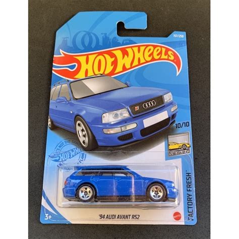 Hot Wheels Audi Avant Rs Azul Mainline Embalagem Lacrada Shopee Brasil
